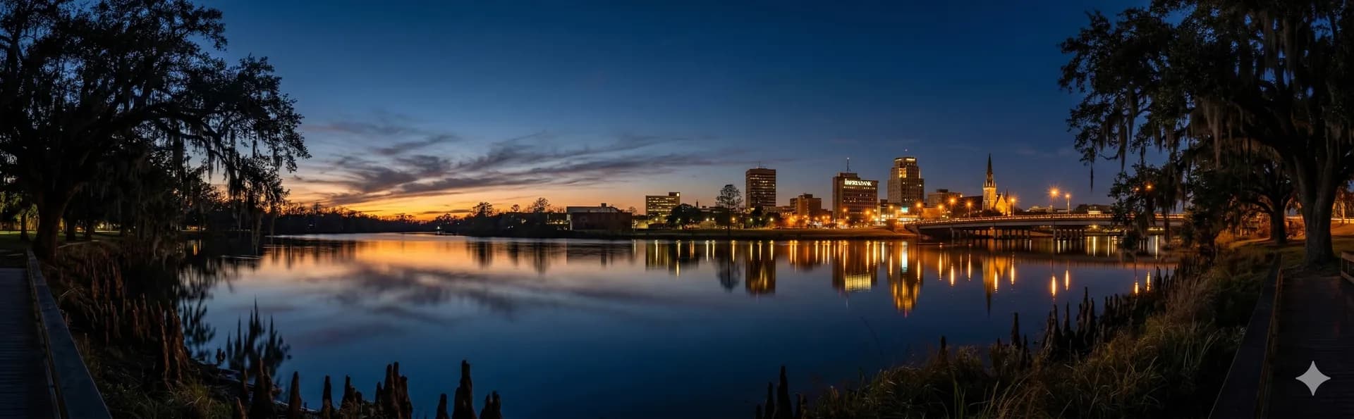 Lafayette skyline
